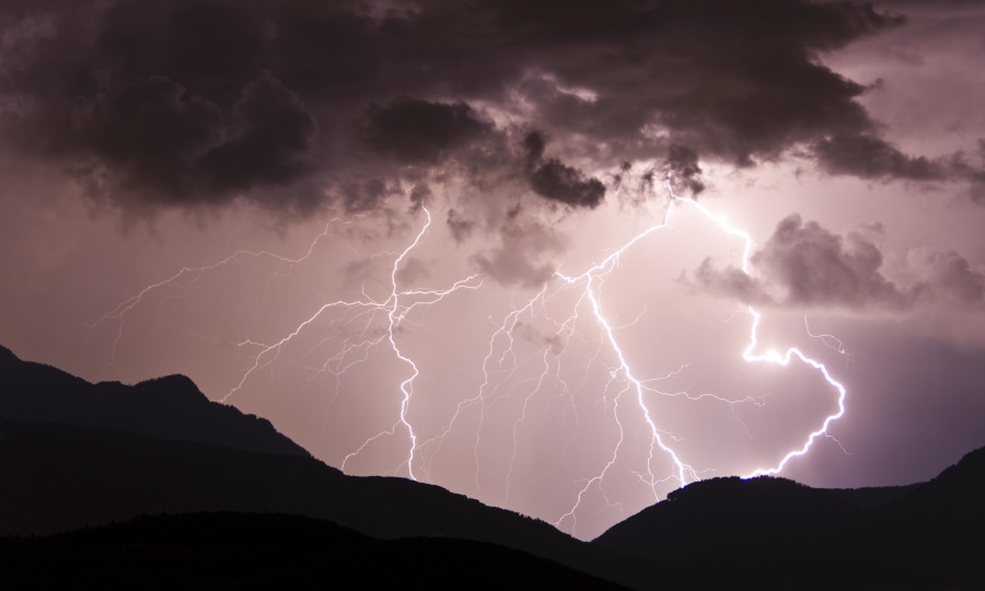 <p>Gewitter in den Bergen: Ein atemberaubendes Naturschauspiel, aber immer auch eine Bedrohung.</p>