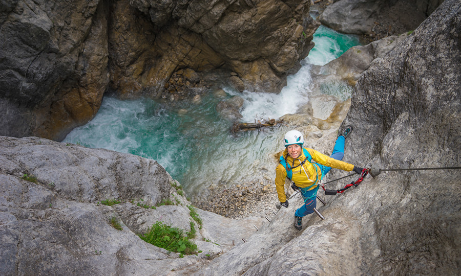 <p>Osttirol bietet Klettersteige für Anfänger und Profis.</p>