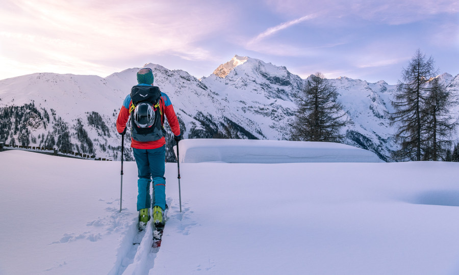 <p>Sehr beliebt: die grandiosen Skitouren der Region. </p>