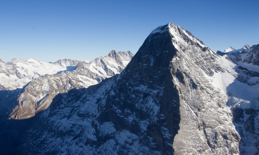 <p>Immer wieder Schauplatz großer alpinistischer Leistungen: Die Eiger Nordwand.</p>