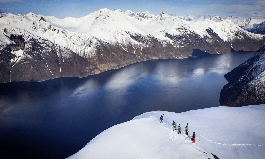 <p>Ski-Abenteuer in den Sunnmore-Alpen in Norwegen.</p>