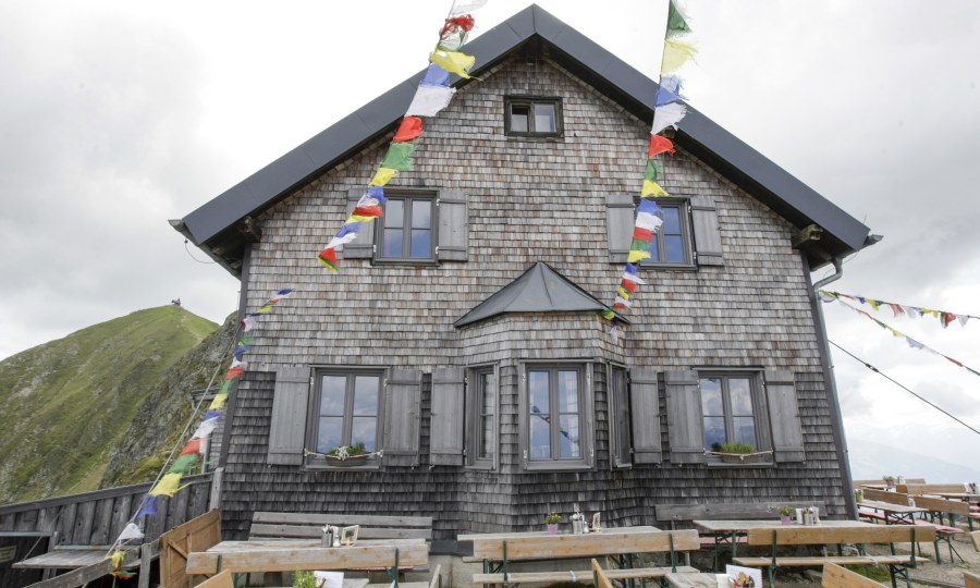 Auch die Kellerjochhütte (2237 Meter) ist eine Alpenvereinshütte des Österreichischen Alpenvereins.