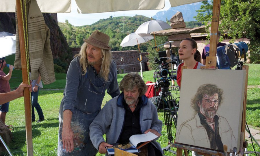 <p>Zwei Extremisten: Wolfgang Beltracchi und Reinhold Messner. <strong>Der Meisterfälscher - Wolfgang Beltracchi porträtiert Reinhold Messner.</strong></p>