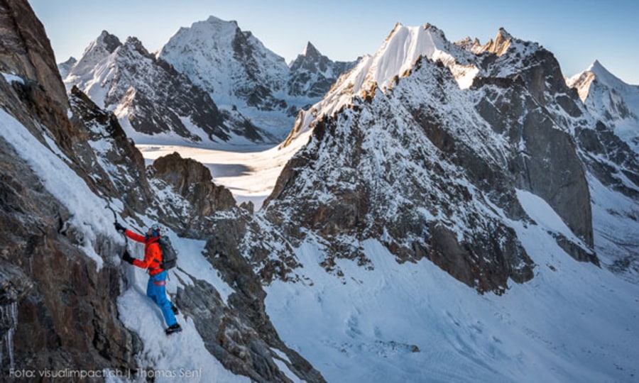 Siegrist am Shiepra: Hier gelingt den Schweizern die Erstbesteigung des Berges 