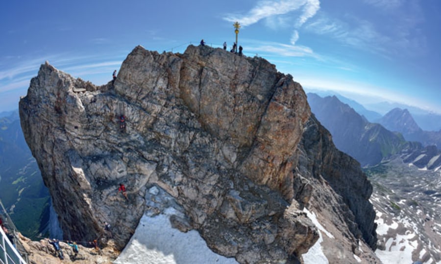 <p>Die Zugspitze: Deutschlands höchster Gipfel.</p>