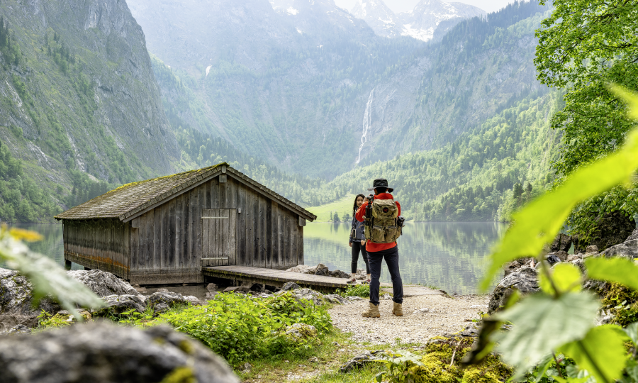 <p>Beliebter Fotospot am idyllischen Obersee – hier haben die Kontrollstreifen alle Hände voll zu tun.</p>