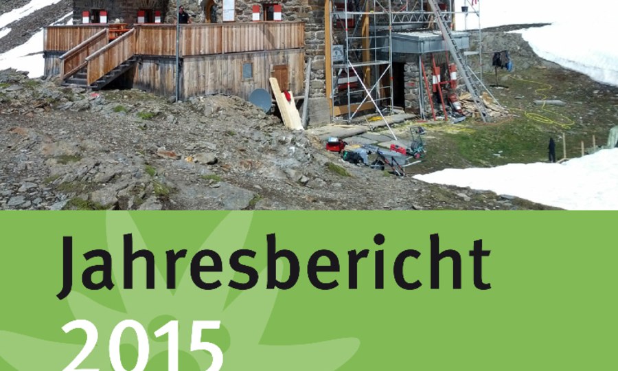 <p>Gerade erschienen: Der Jahresbericht 2015 des Deutschen Alpenvereins.</p>