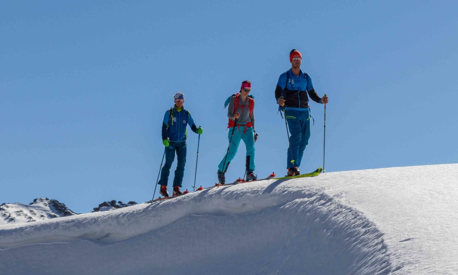 <p>Spaß für Konditionsstarke bietet die Skitourenrunde über Iseler, Bschießer und Ponten.</p>