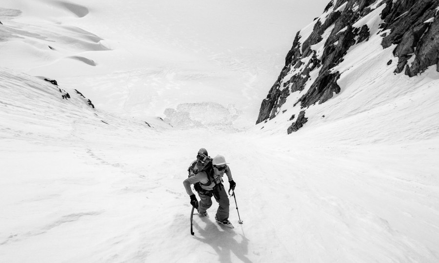 <p>Alpinistin: Hilaree Nelson auf dem Weg zum Gipfel. </p>