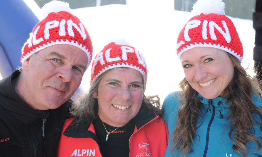 <p>Freuen sich auf Euch: Das ALPIN-Team, hier Robert Demmel, Petra Darchinger und Andrea Rudolf (von links).</p>