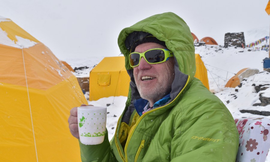 Auf eine Tasse Tee im Everest-Basislager.