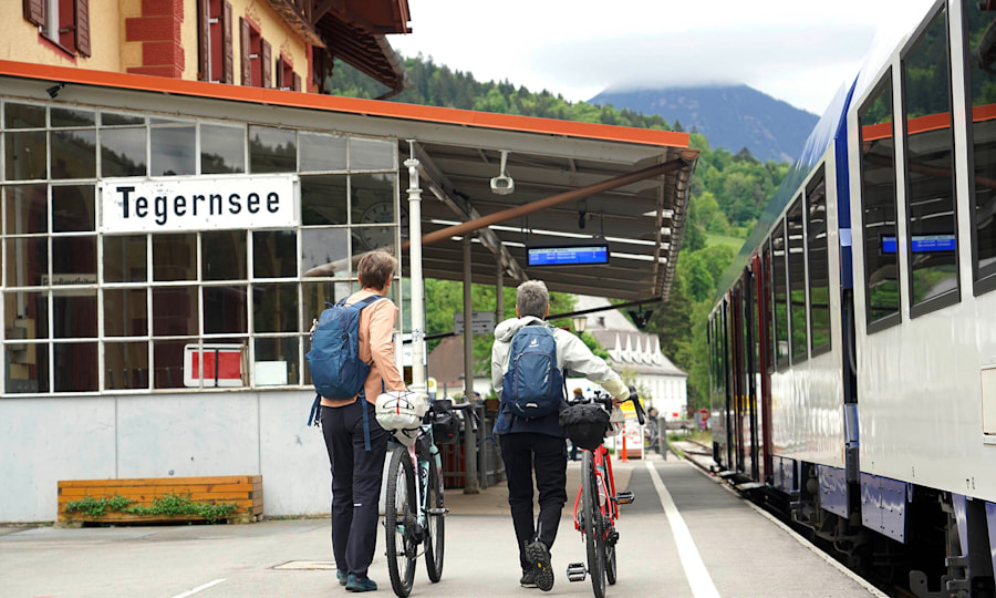 <p>ÖPNV-Anreise zum Start der Tour in Tegernsee.</p>
