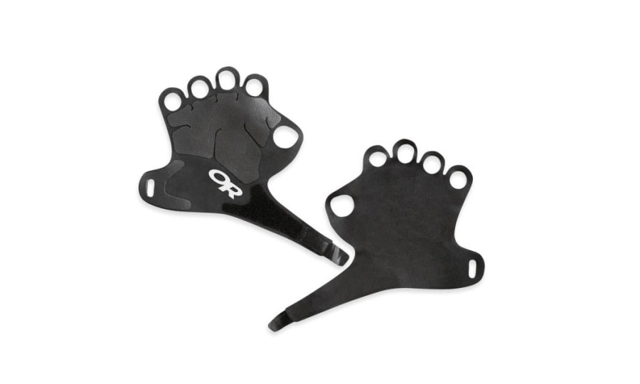<p><strong>Risskletter-Handschuhe:</strong> Der Kletter-Normalo hat Büro-Hände und die sehen nach einem Tag Verschneidungsklettern ganz schön malträtiert aus. Der Splitter Glove von OR hilft, denn sein Handrücken ist mit einem stabilen, aber dünnen Gummi überzogen. </p><p><strong>Preis: 40 Euro</strong></p><p><a href="http://outdoorresearch.com" rel="nofollow" target="_blank">outdoorresearch.com</a></p>