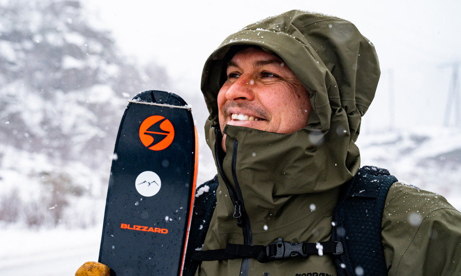 <p>ALPIN Portalmanager Thomas im Glück: Skitouren auf den Lofoten</p>