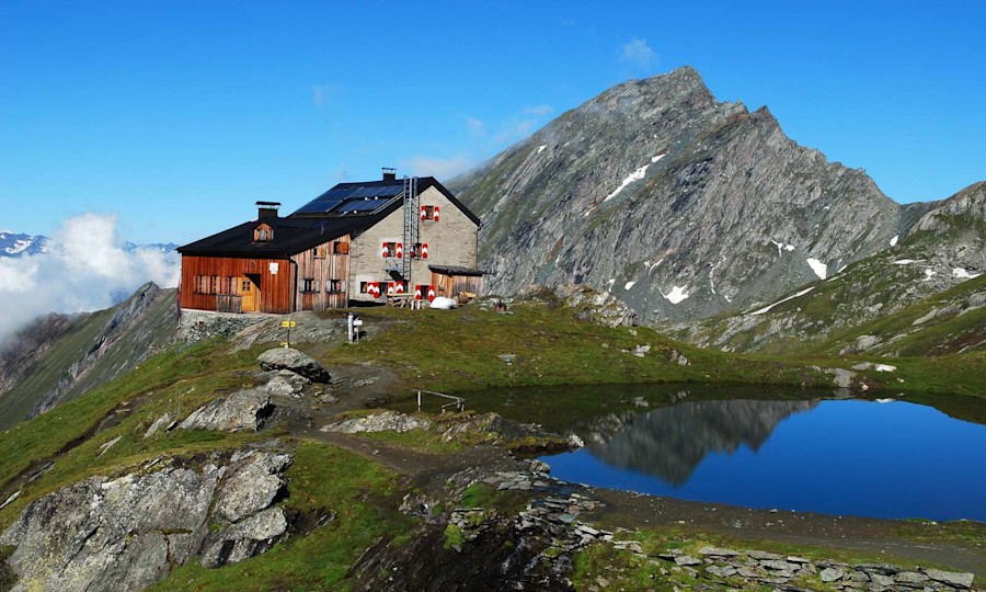<p>Die Sudetendeutsche Hütte - eine von mehr als 70 Hütten der Aktion.</p>