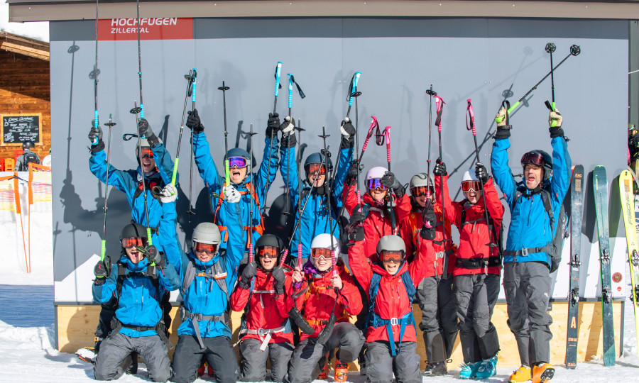 <p>Das ALPIN Skitest-Team</p>