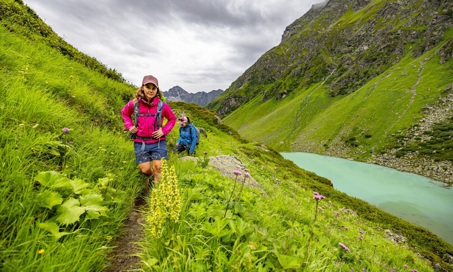 <p> Wilder Charakter: unterwegs in den Bergen rund um Klosters.</p>
