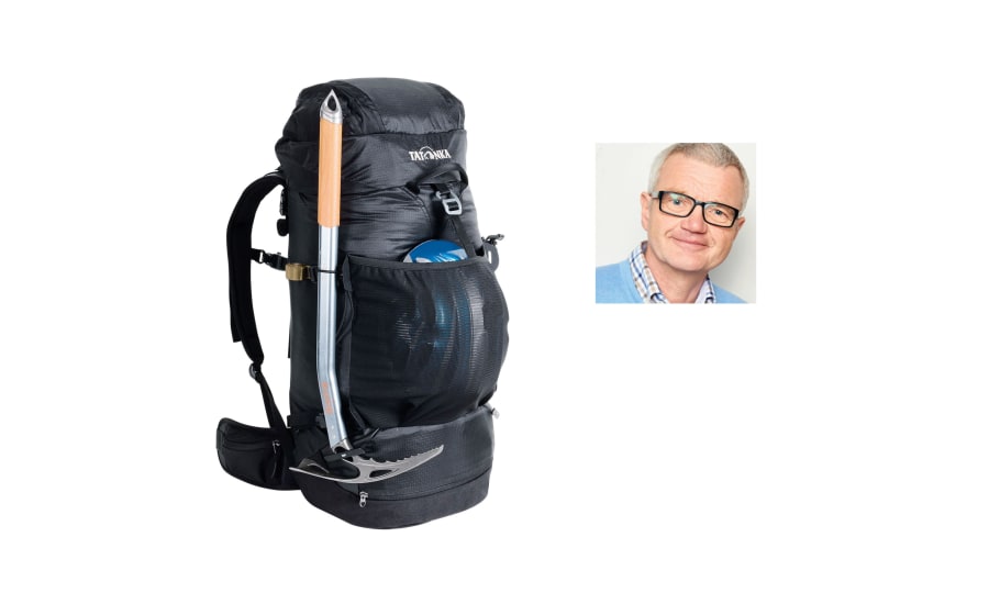 <p>ALPIN-Chefredakteur Bene Benedikt: "Für Tüftler wie mich ist dieser Rucksack eine große Entdeckungsreise."</p>