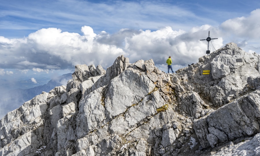 <p>Einer der ganz großen Tourenklassiker in den Berchtesgadener Alpen: die Watzmann-Überschreitung</p>