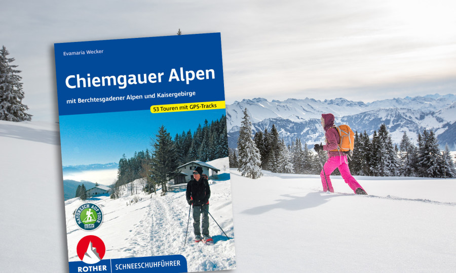 <p>Rother Schneeschuhführer "Chiemgauer Alpen mit Berchtesgadener Alpen und Kaisergebirge"</p>