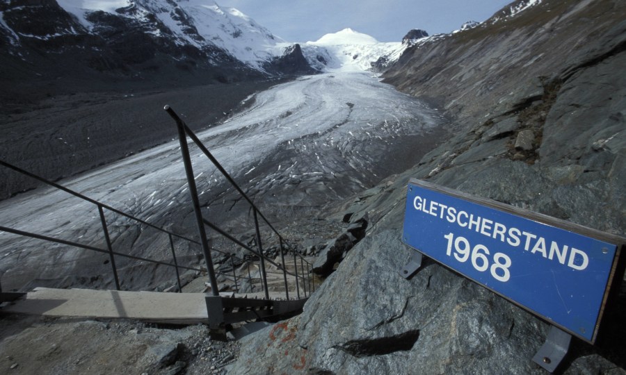 <p>Immer noch Österreichs längster Gletscher: Die Pasterze.</p>