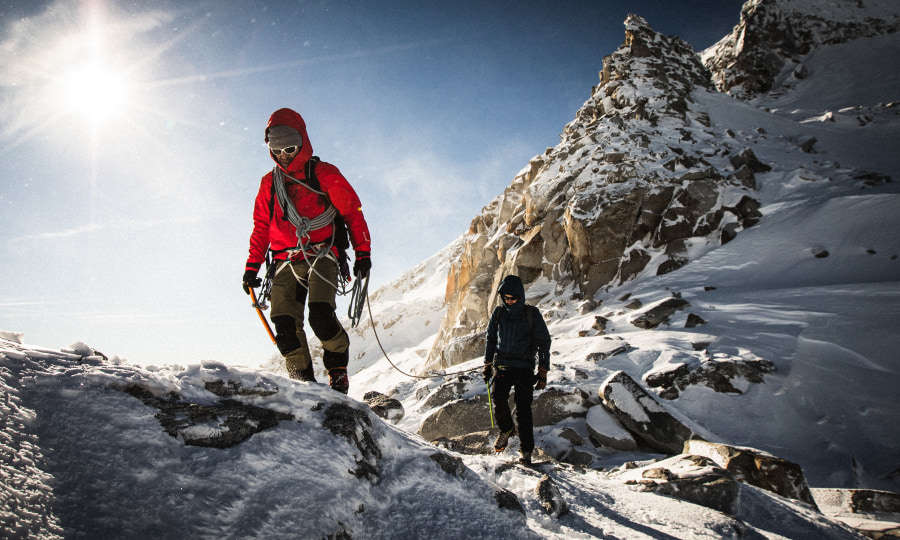 <p>Läuft auf Hochtour - mit dem HANWAG Ferrata Tour GTX.</p>