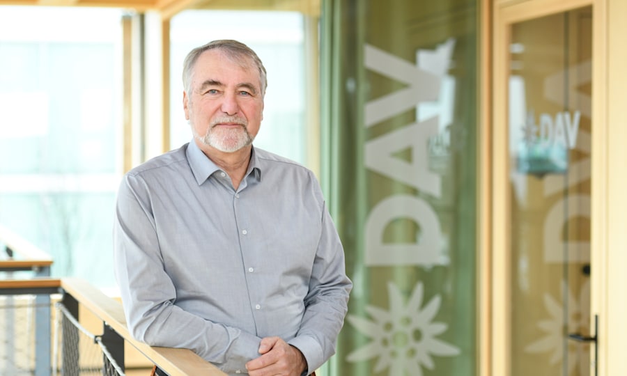 <p>Roland Stierle, Präsident des Deutschen Alpenvereins.</p>