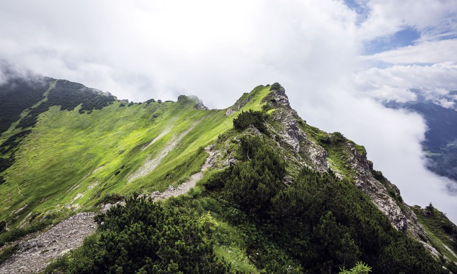 <p>Gratwanderung zwischen Bschießer und Ponten.</p>