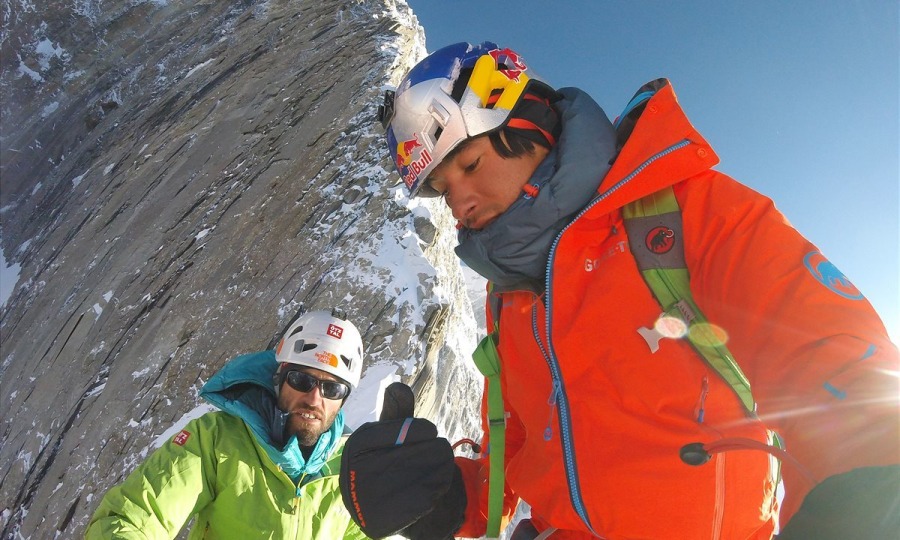 <p>Prägten den modernen Alpinismus: Hansjörg Auer und David Lama. </p>