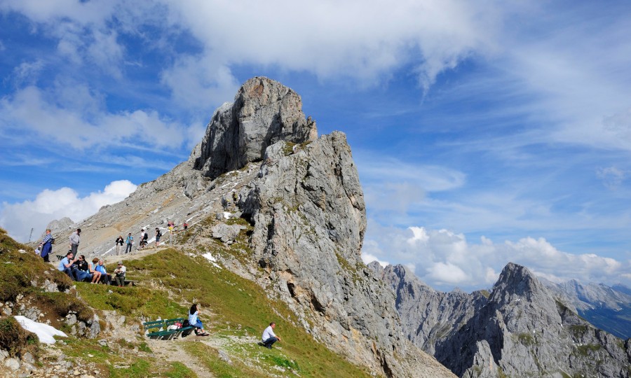 <p>Einfacher Klettersteig: Westliche Karwendelspitze</p>