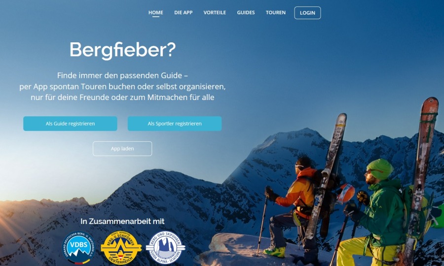 Mit der neuen App Guidefinder finden Bergführer und Tourengeher leichter zusammen.