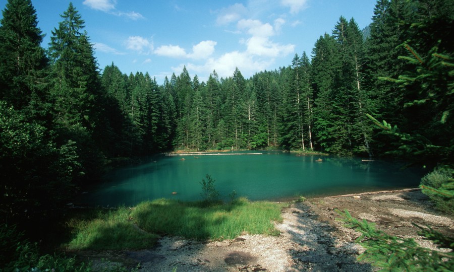 <p>Natürliche Schönheit: Der Bodensee am Nassfeld-Pass in den Karnischen Alpen. </p>