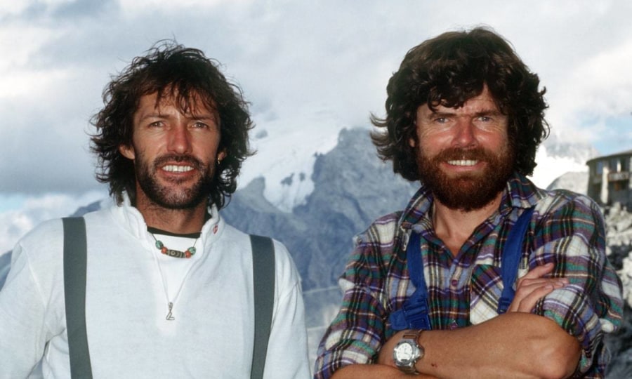 <p>Achttausender-Dreamteam: Hans Kammerlander (links) und Reinhold Messner.</p>
