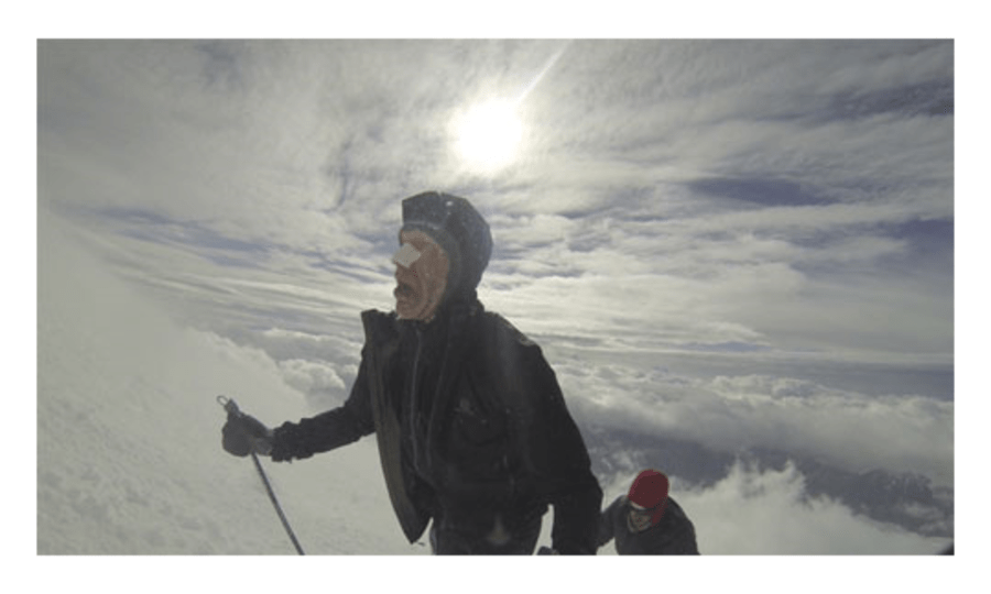 <p>Leidet am höchsten Berg Europas: Kilian Jornet</p>