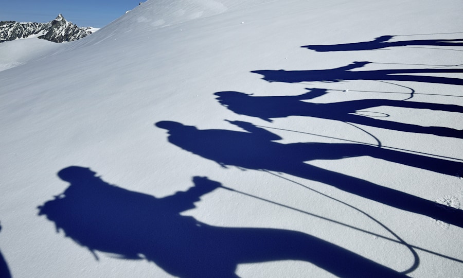 <p>Am Zustieg zum Pollux.</p>