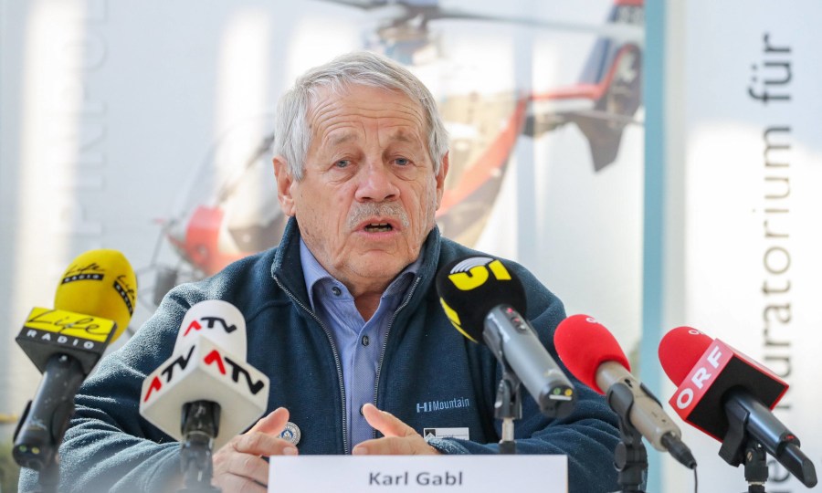 <p>Präsident des Österreichischen Kuratoriums für Alpine Sicherheit: Dr. Karl Gabl.</p>