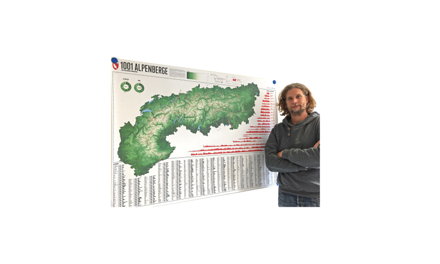 <p>1001 Alpenberge von Marmota Maps.</p>