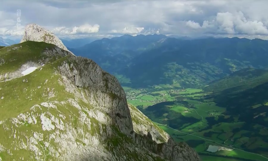 <p>Die Alpen von oben: Von Salzburg zum Königssee.</p>
