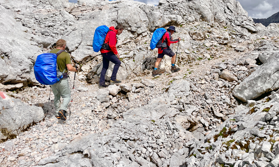 <p>Schwierigkeit: Orientierung und Wegfindung. Mit der Wandergruppe im Steinernern Meer.</p>