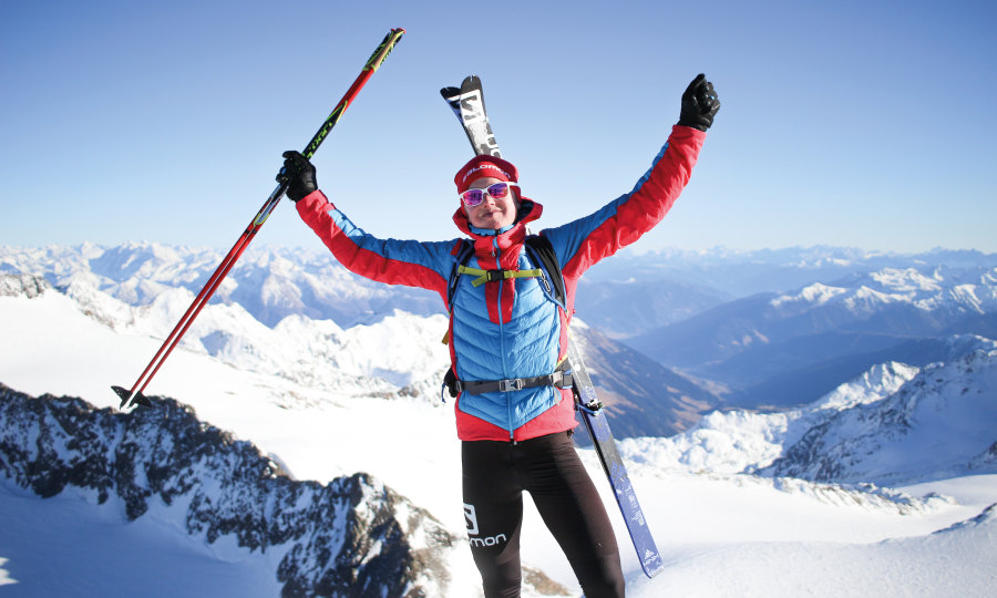 <p>Philipp Reiter war erfolgreiches Mitglied der DAV Nationalmannschaft Skibergsteigen.</p>