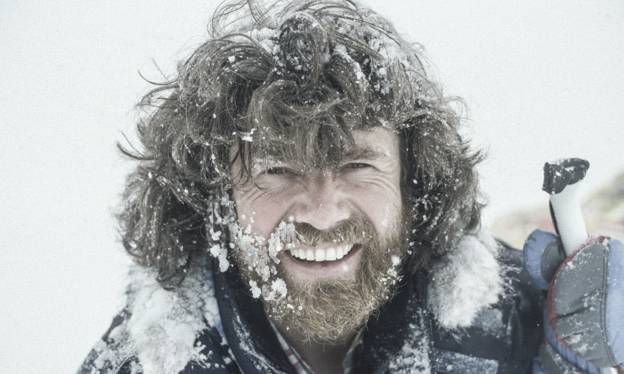 <p>Reinhold Messner während seiner Antarktis-Durchquerung 1989/90 - mehr als 2700 Kilometer zu Fuß.</p>