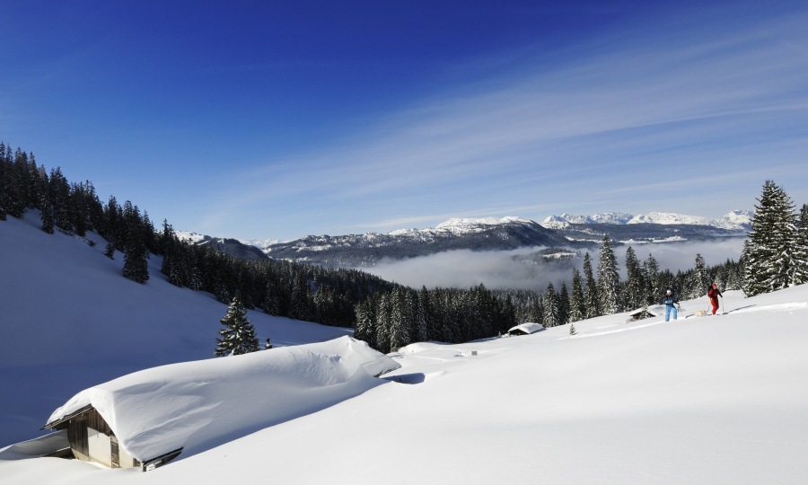 <p>Das Dürnbachhorn: Skitour für Einsteiger im Chiemgau</p>