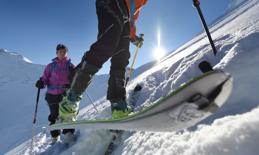 <p>Nachhaltig auf Skitour im Allgäu</p>