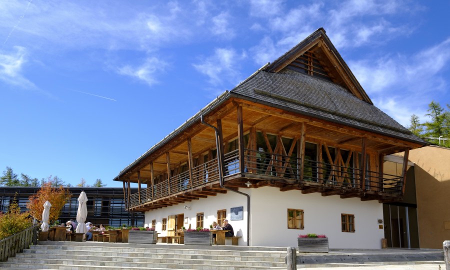 <p>Fand international Beachtung: Das "Vigilius Mountain Resort" des Architekten Matteo Thun.</p>
