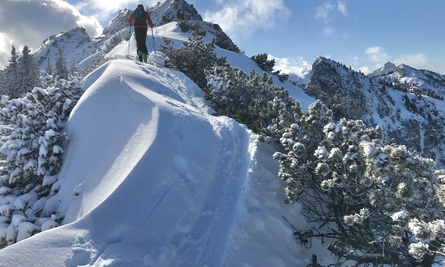 <p>In den Ammergauer Alpen: Skitour zum Teufelstättkopf</p>