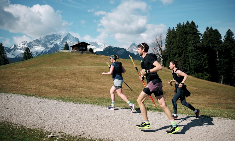 <p>Trailrunning am Wank: Gleichmäßige Anstiege und weite Ausblicke machen ihn zum idealen Trainingsberg.</p>