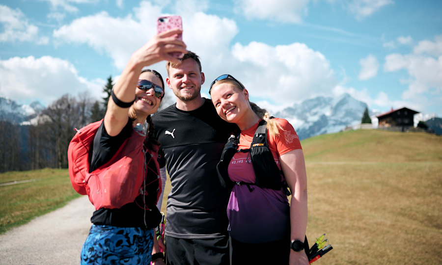 <p>Selfie muss sein: Das GaPa Trailrunning Camp bleibt in bester Erinnerung.</p>