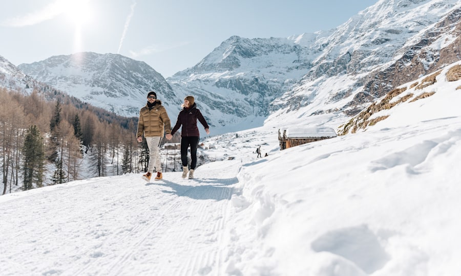<p>Winter in Meran Stadt & Land: Winterwandern mit Aussicht.</p>