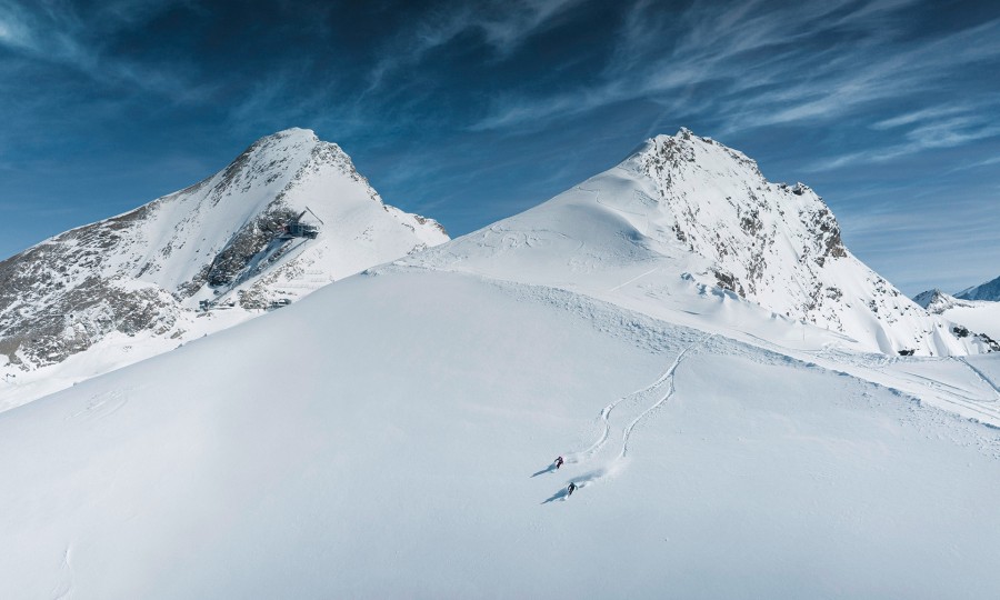 <p>Skitouren-Training am Gletscher: Das Kitzsteinhorn macht's möglich.</p>