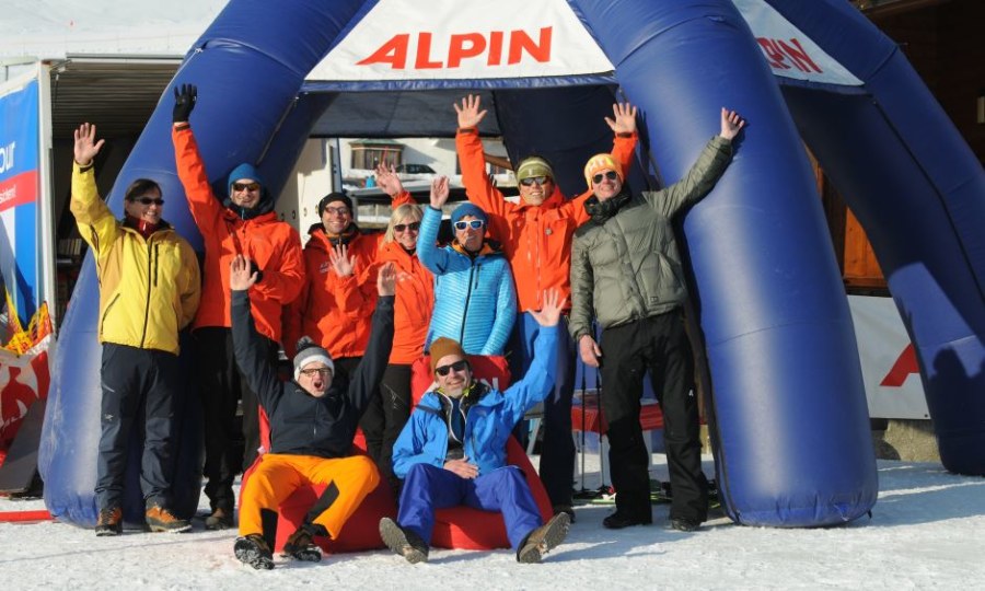 <p>Das ALPIN-Team freut sich auf Ihr Kommen!</p>